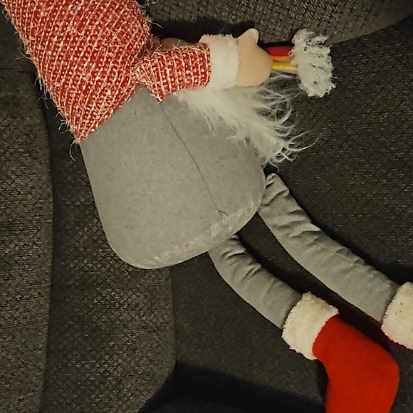 Rainbow Santa Christmas Gnome Weighted Ledge Decor - Picture 5 of 12